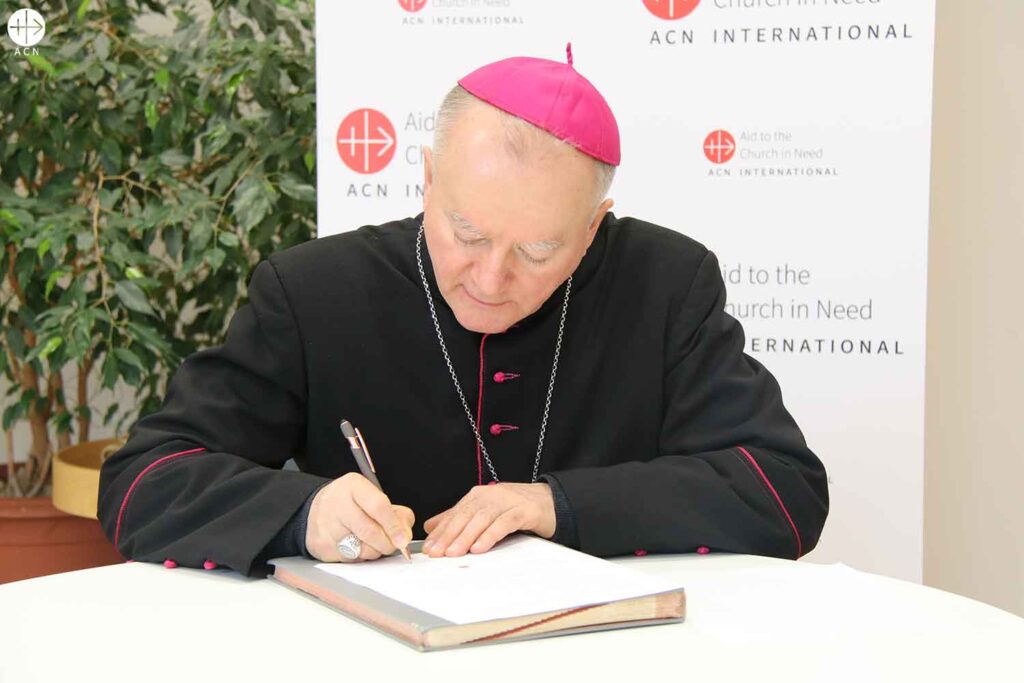 Ukraine: “You did not only give us food, but a taste of God”