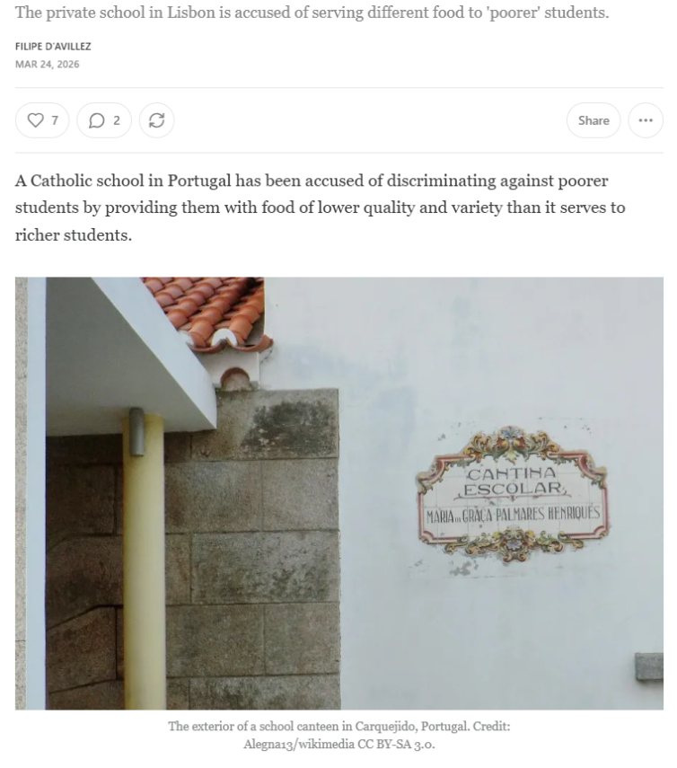 Is a Catholic school in Portugal discriminating against poor students? – The Pillar