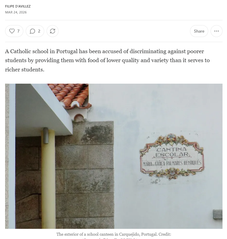 Is a Catholic school in Portugal discriminating against poor students? – The Pillar