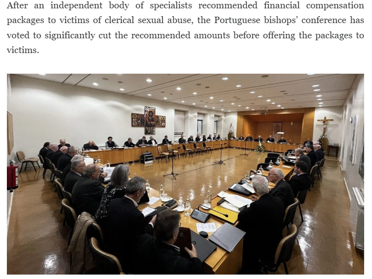 Portuguese bishops cut payment recommendation for abuse victims – The Pillar
