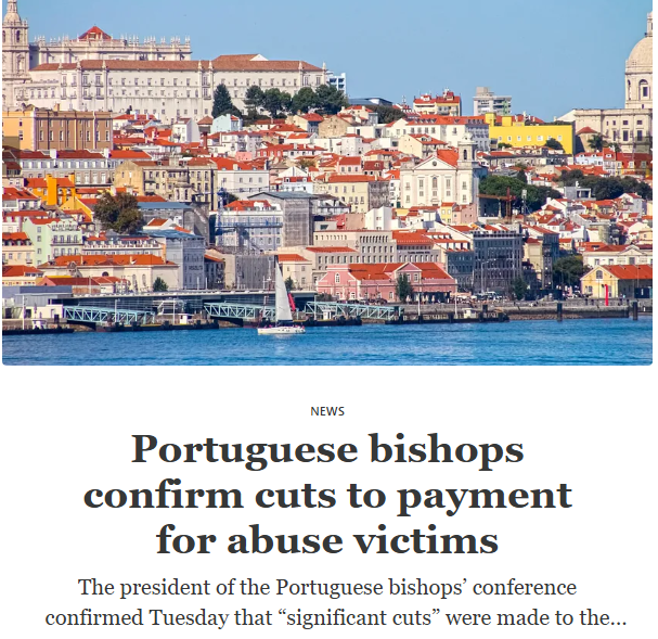 Portuguese bishops confirm cuts to payment for abuse victims – The Pillar