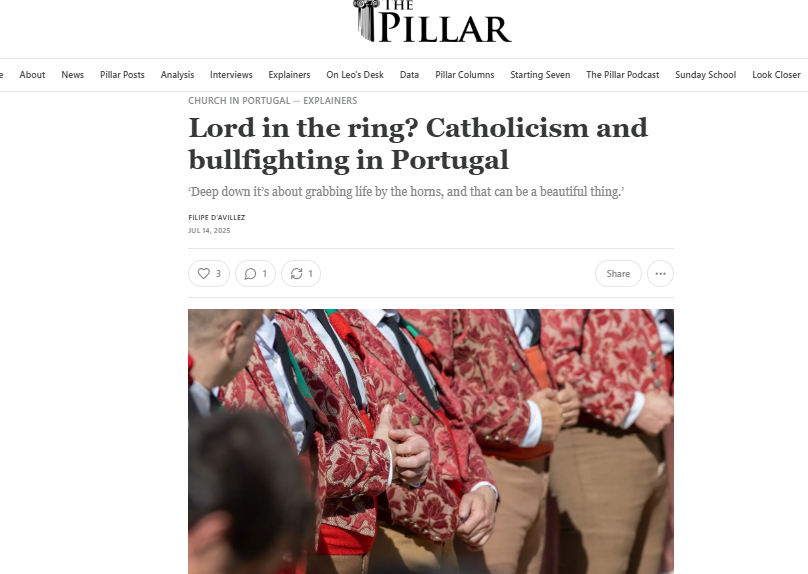 Lord in the ring? Catholicism and bullfighting in Portugal