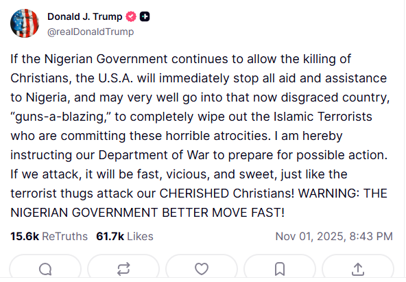 Perseguição aos cristãos na Nigéria? Um explicador