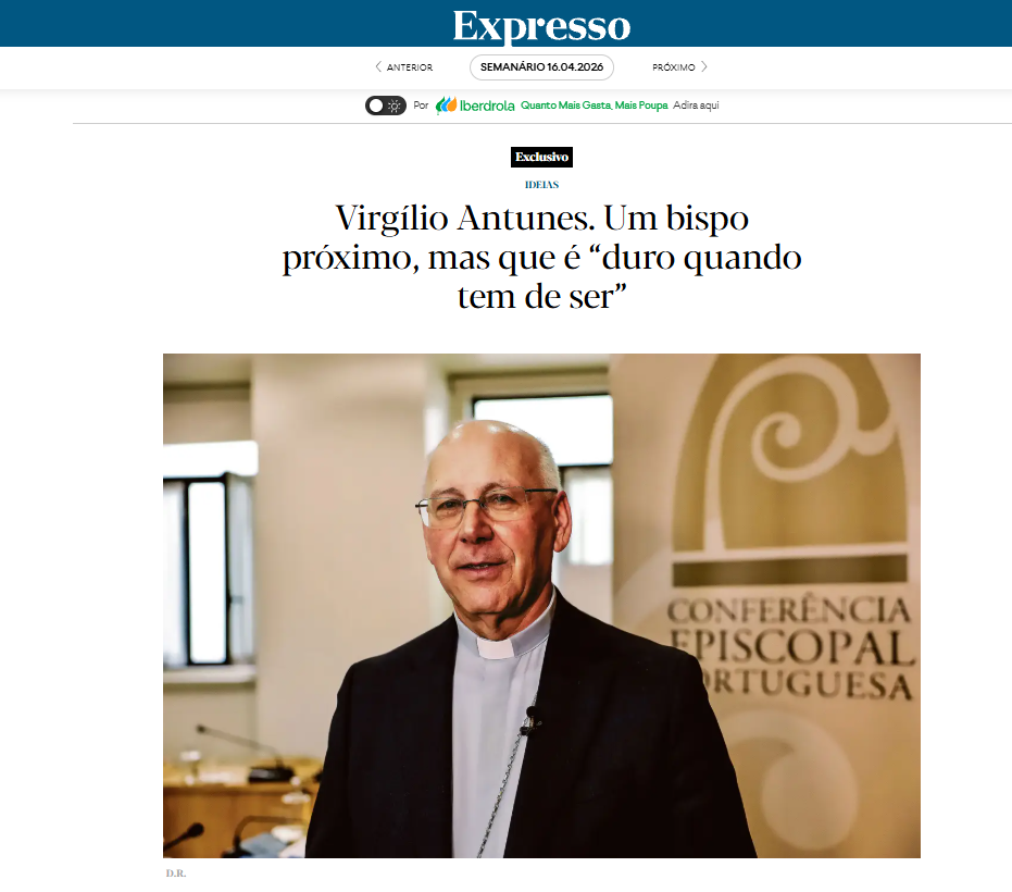 Virgílio Antunes. Um bispo próximo, mas que é “duro quando tem de ser”