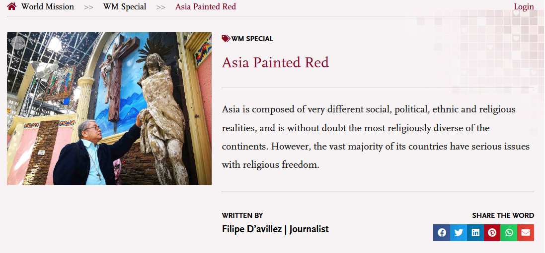 Asia Painted Red – World Mission