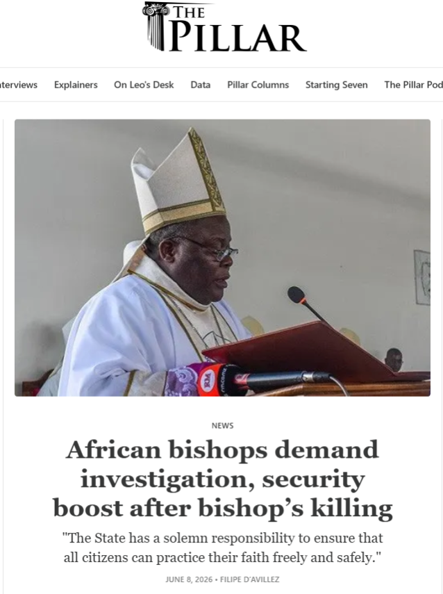 African bishops demand investigation, security boost after bishop’s killing – The Pillar