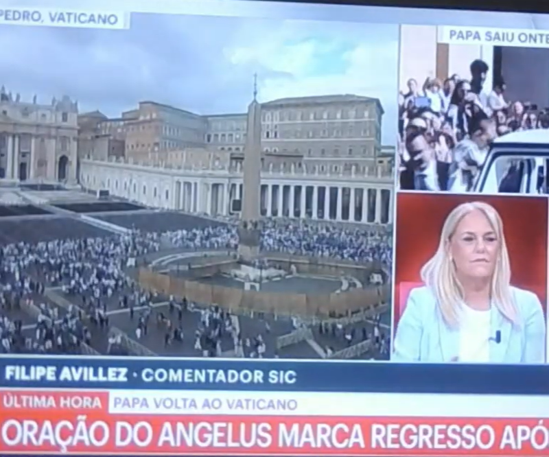 Papa recita o Angelus depois de ter alta – SIC Notícias 18/10/26